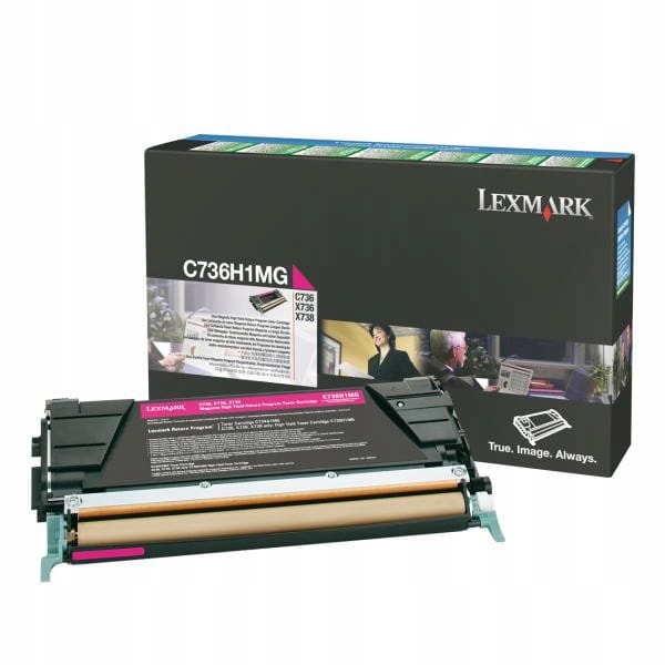 Toner Lexmark C736H1MG červený (magenta)