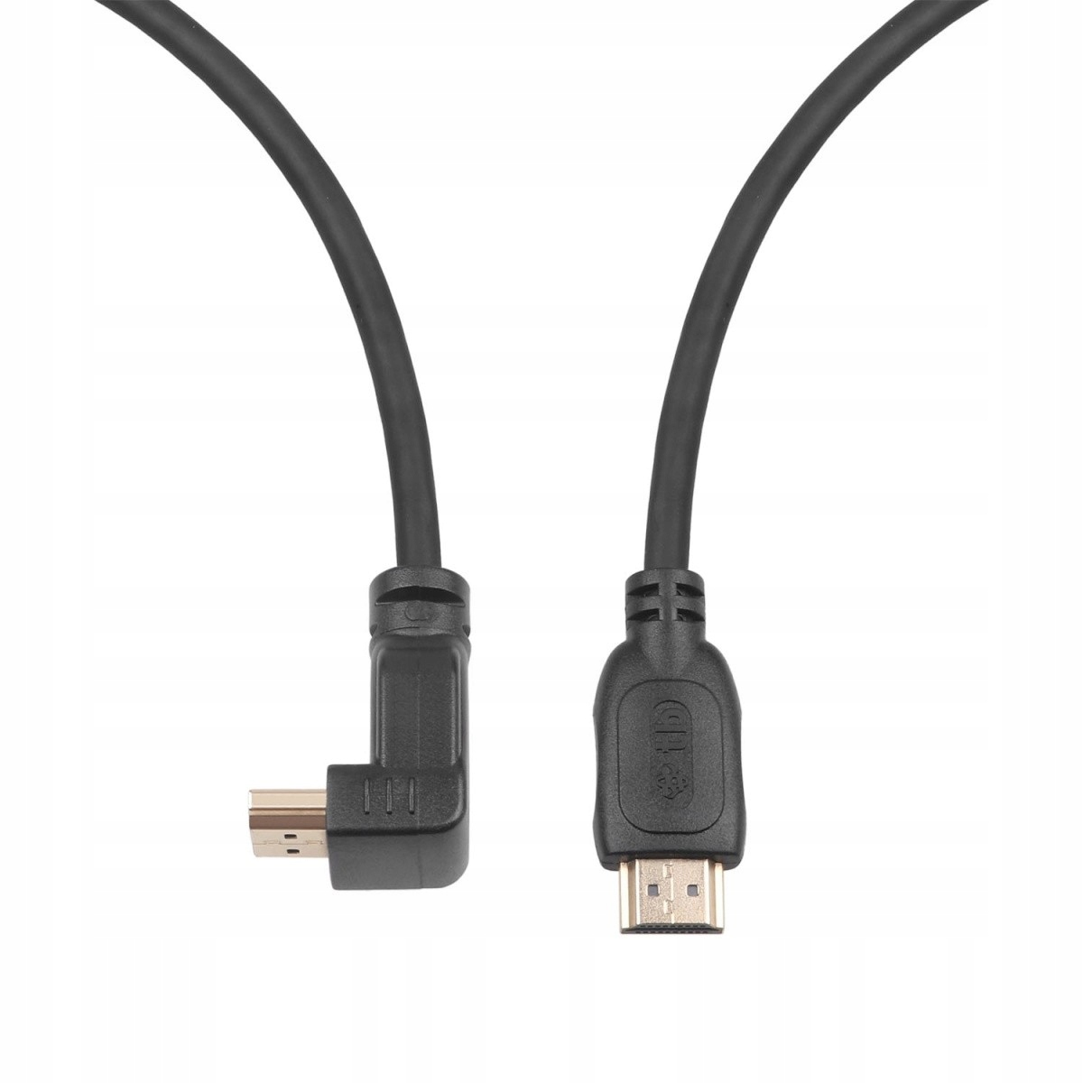 TB HDMI V 2,0 кабель позолочений 1,8 м кутовий вага продукту з одиничною упаковкою 0,15 кг