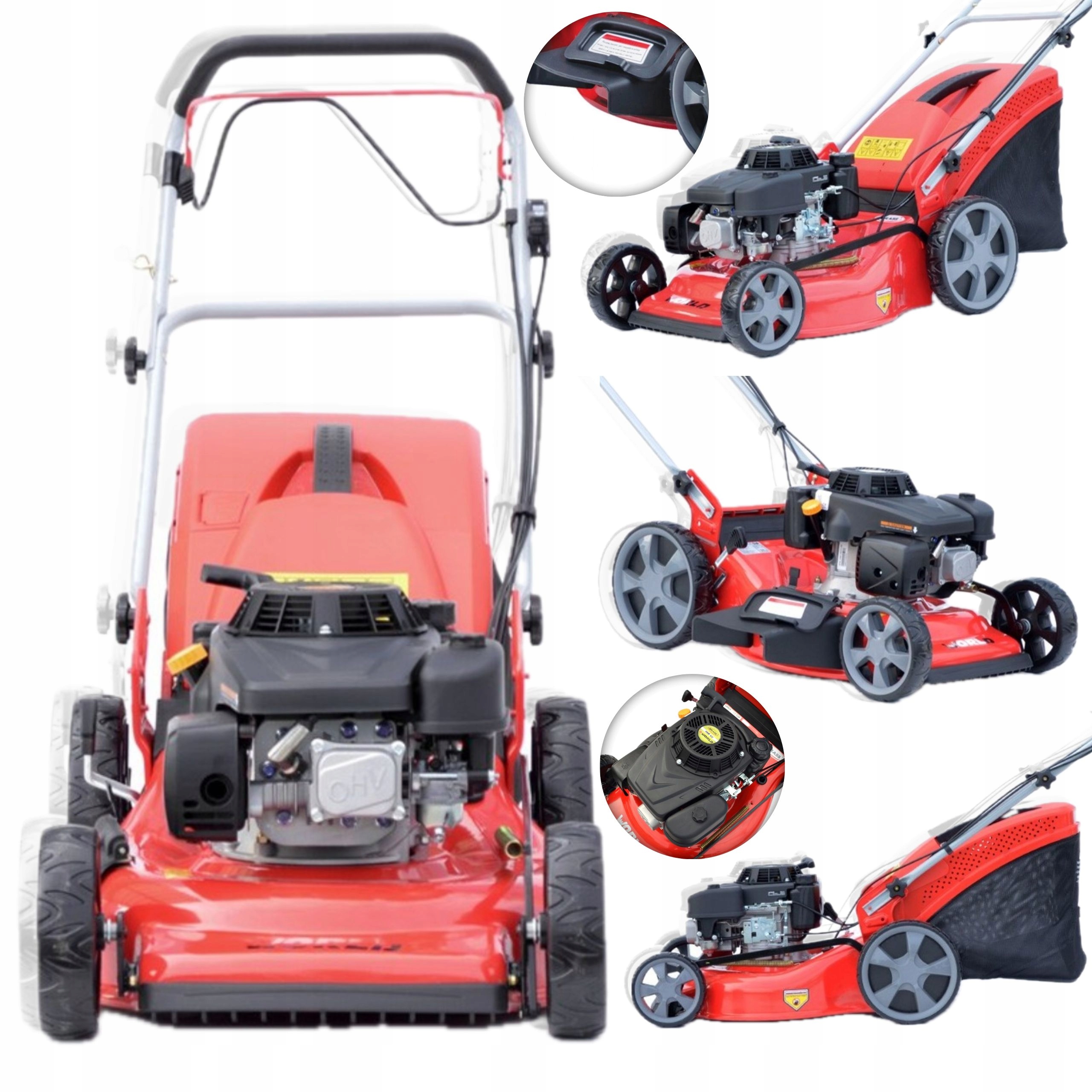 Kosiarka Spalinowa Z Napędem World Grl 530S Hw 53CM Loncin 196 Kosz 70L