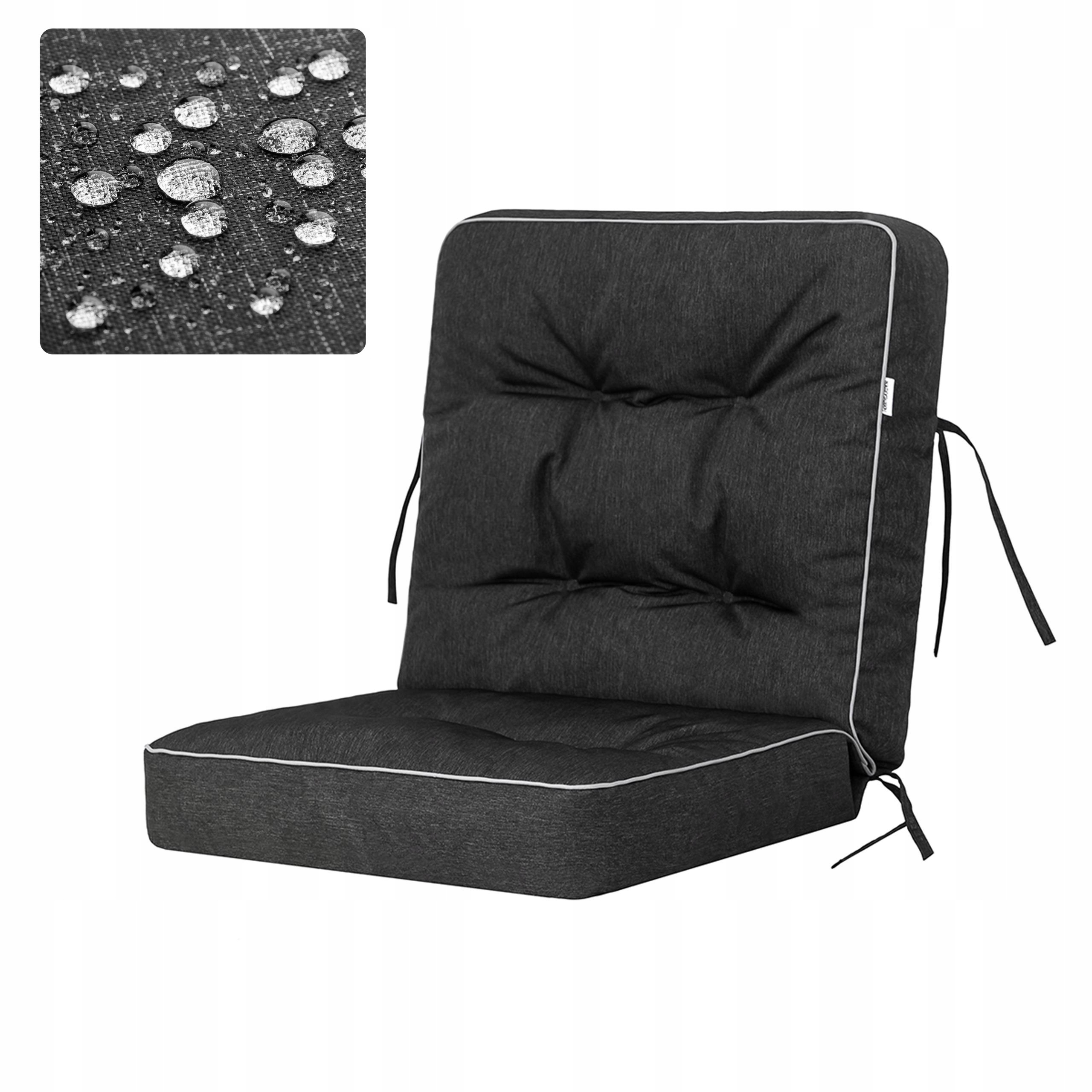 Polštář na židli Zahradní Lehátko Poduška na houpačku nebo lavičku, šířka 60 cm