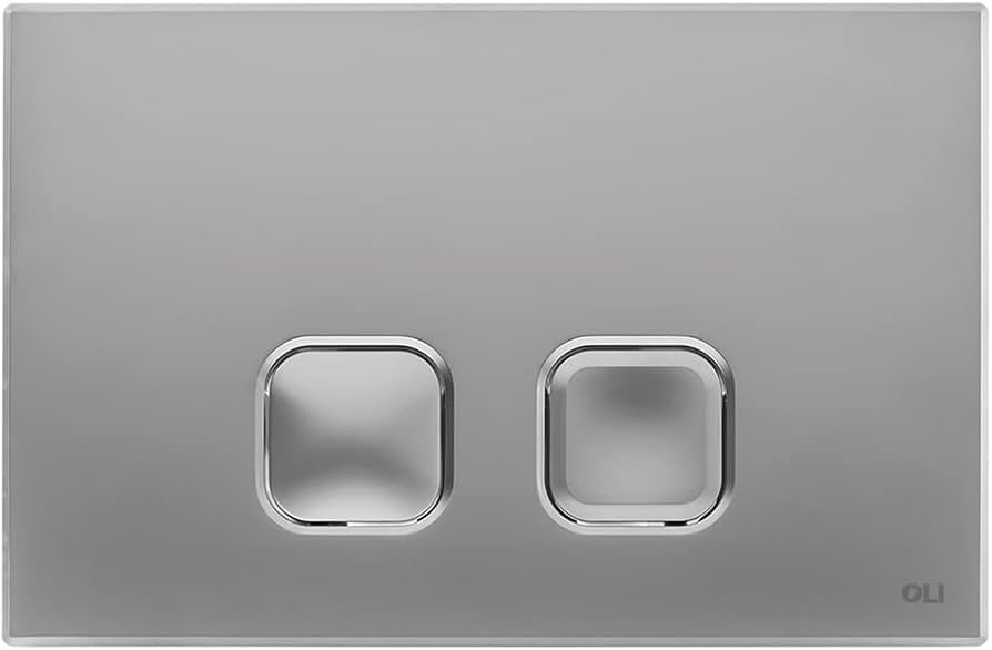 Splachovací Wc tlačítko Plain pro stojan Koło Slim SLIM2 matný chrom