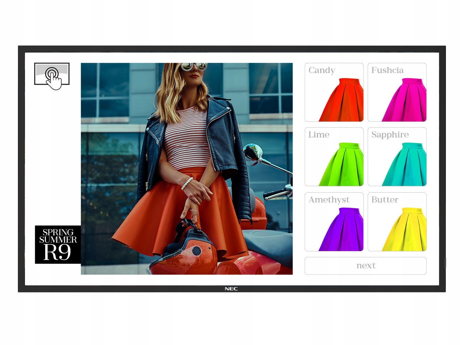 Nec ME501 IR-2 Led monitor 50" 3840 x 2160 px Va