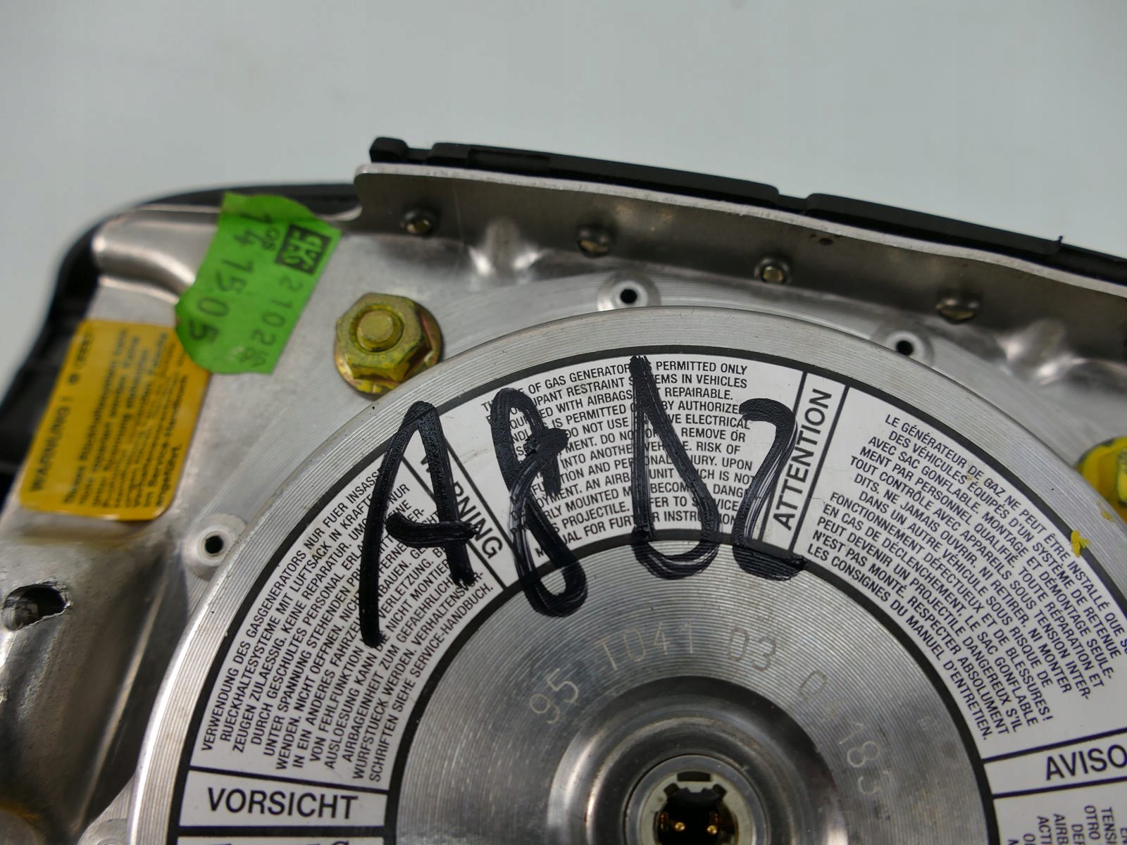 AUDI A8 D2 before LIFT airbag POWIETRZNA driver´s