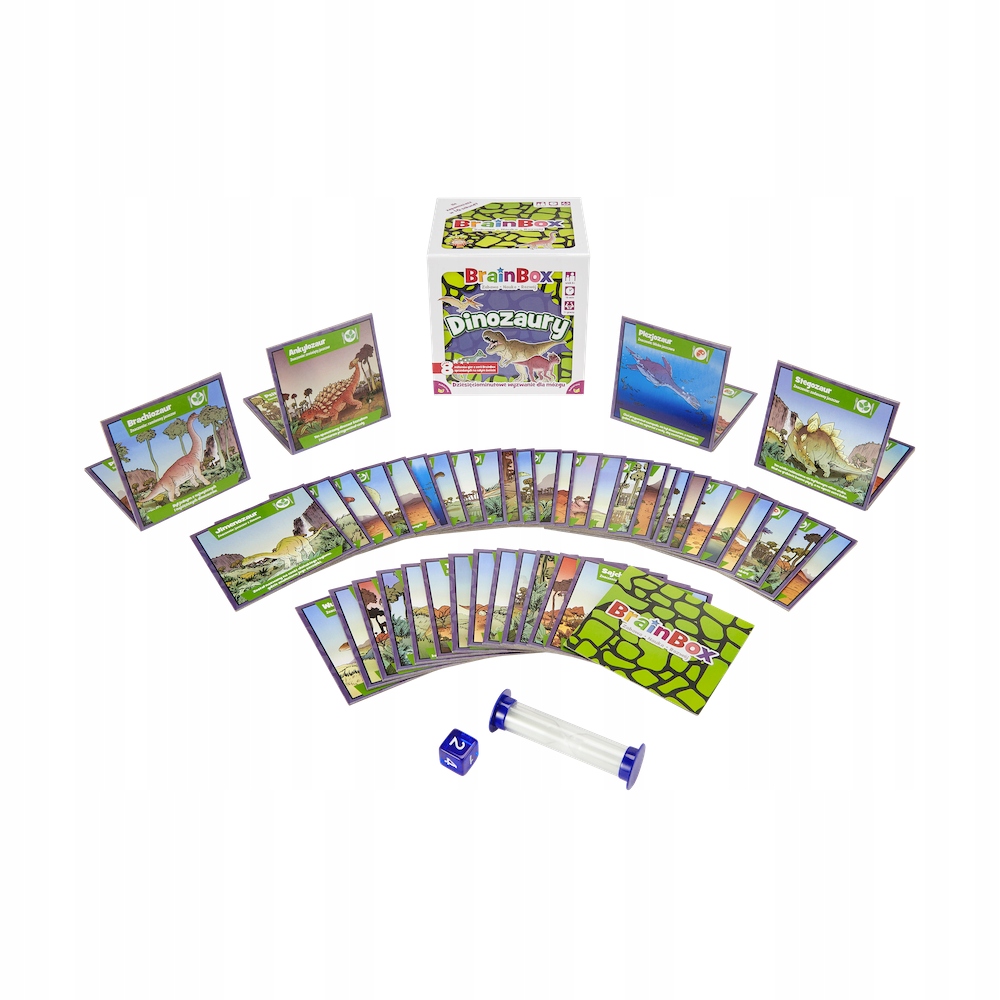 Gra planszowa Rebel BrainBox - Dinozaury Wydawca Rebel