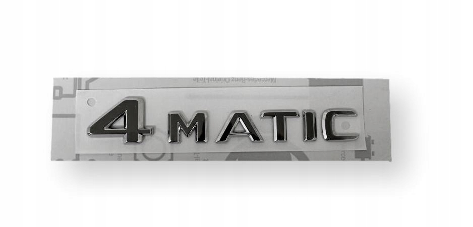 Mercedes Více Modelů Emblém 4MATIC klapky zadní Original
