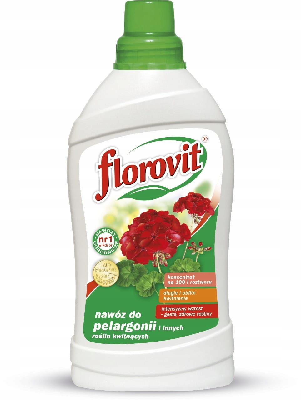 

Florovit nawóz do pelargonii, roślin kwitnących 1l