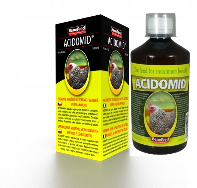 ACIDOMID D 6 LTR DRÓB PREPARAT PRZECIW KOKCYDIOZIE EAN (GTIN) 8592499140180
