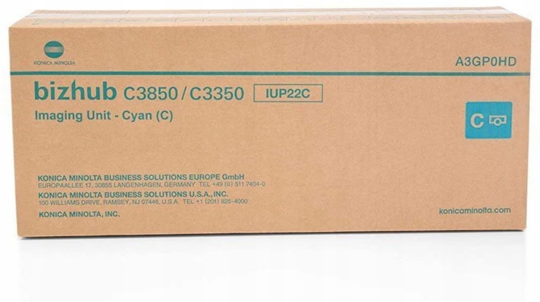 Bubon IUP-22C IUP22C pre Konica Minolta C3350 C3850 Cyan A3GP0HD