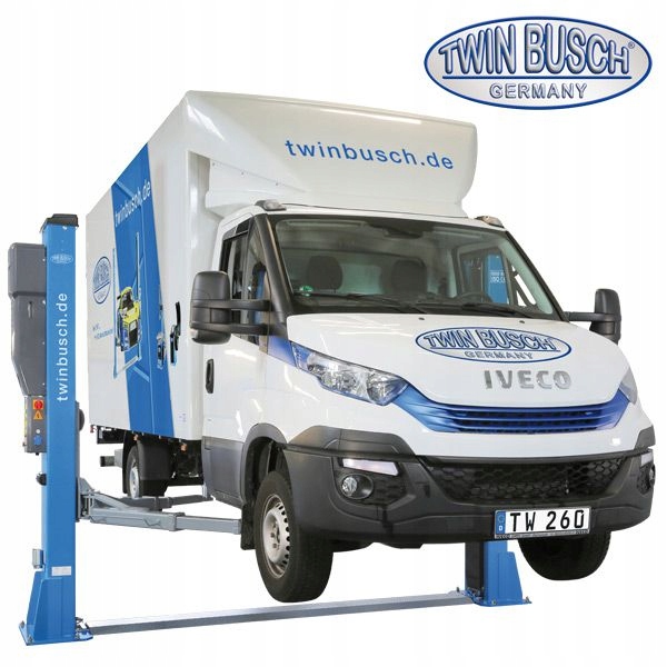 Podnosnik Dwukolumnowy TW 260 6t do kampera busa Mark Twin Busch