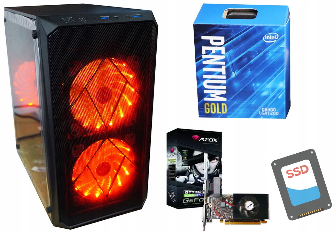 Počítač Pro Hru 4x4 Ghz Geforce 4 Giga Ssd 8GB