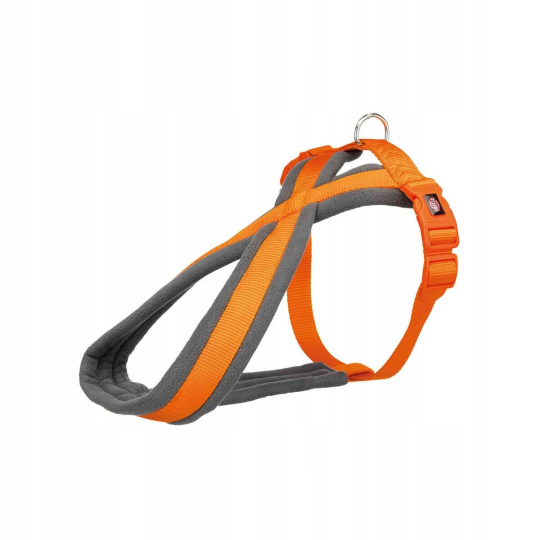 Postroj pro psa Trixie Confort New Premium Oranžový M/L