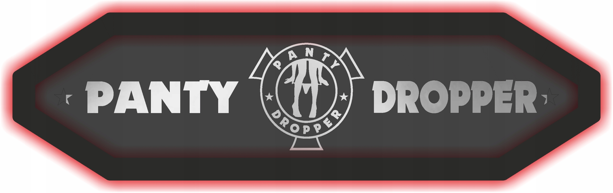 Tablica LED PANTYDROPPER RGB 98x28 podświetlana MULTIKOLOR EKOSKÓRA 24v