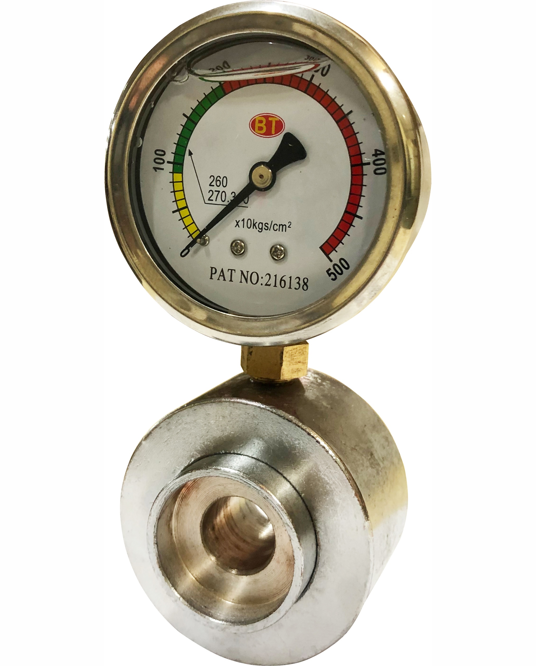 TENSOMETR ZEGAROWY POMIAR NAPRĘŻENIA PIŁ TAŚMOWYCH MANOMETR DO PRZEICNARKI Waga produktu z opakowaniem jednostkowym 1 kg