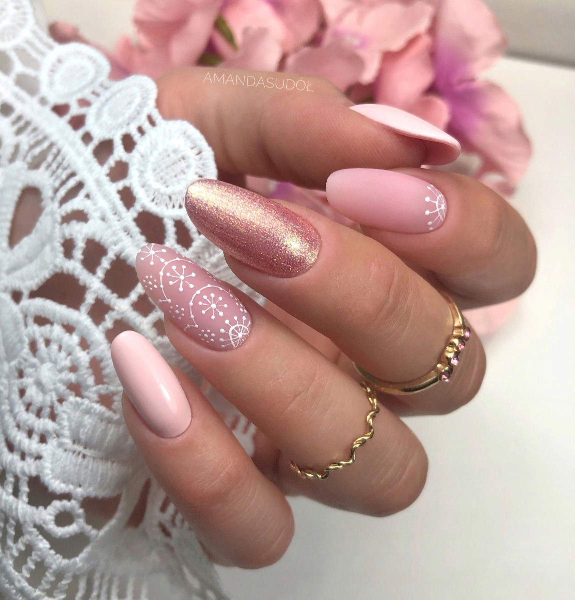 SEMILAC 574 Bride In Powder Pink Lakier Hybrydowy 7ml Marka Semilac