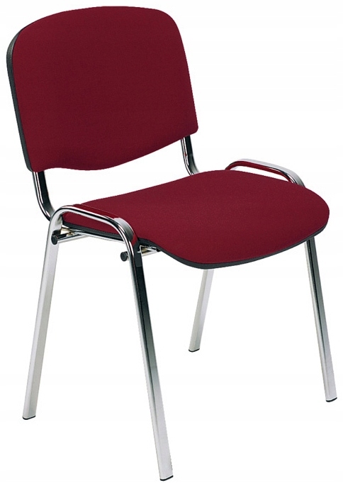 Krzesła do poczekalni Nowy Styl ISO CR EF037 BORDO