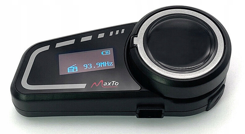 Interkom Motocyklowy MaxTo M2C DO 6 KASKOW LCD Number of Sets for 1 helmet
