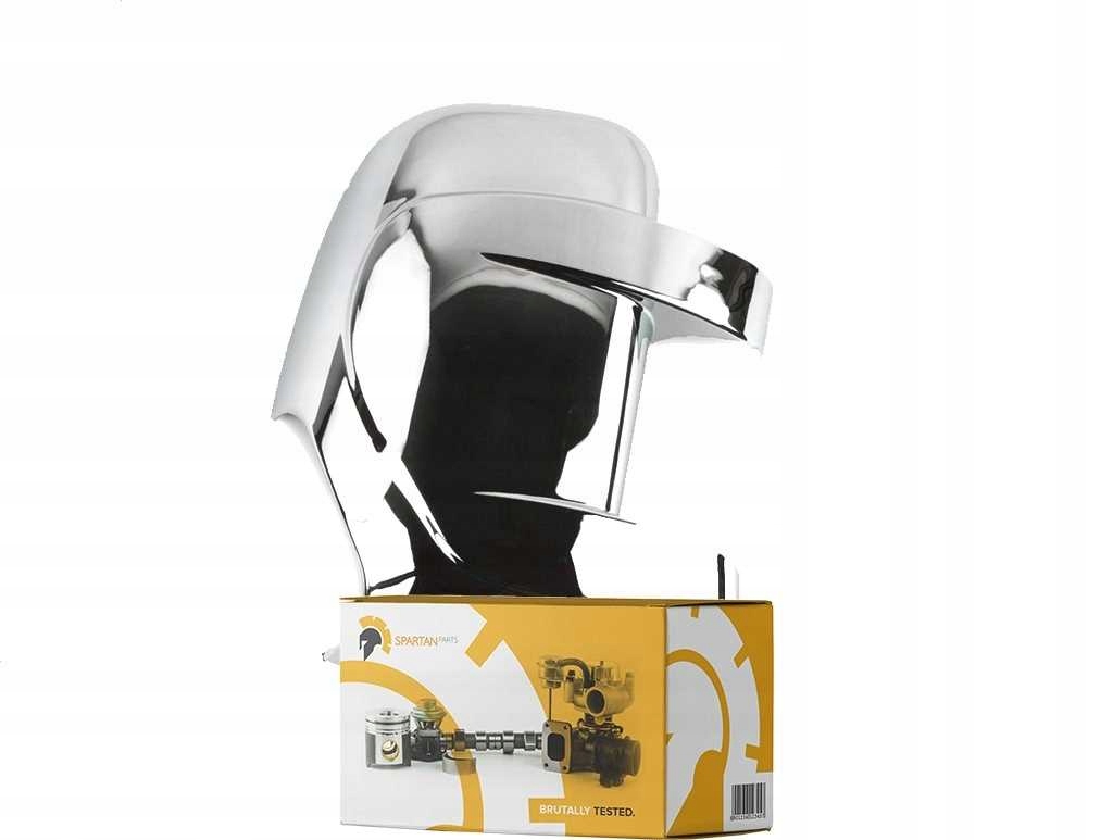 Kryt Zrcátka Master 10+ Pravý Krátký Chrom