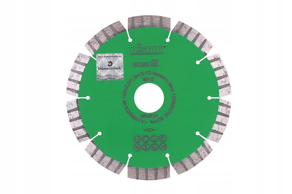 Distar Diamantový Kotouč Maestro H12 125 x 2,2/1,3 x 22,23 mm 12315051010