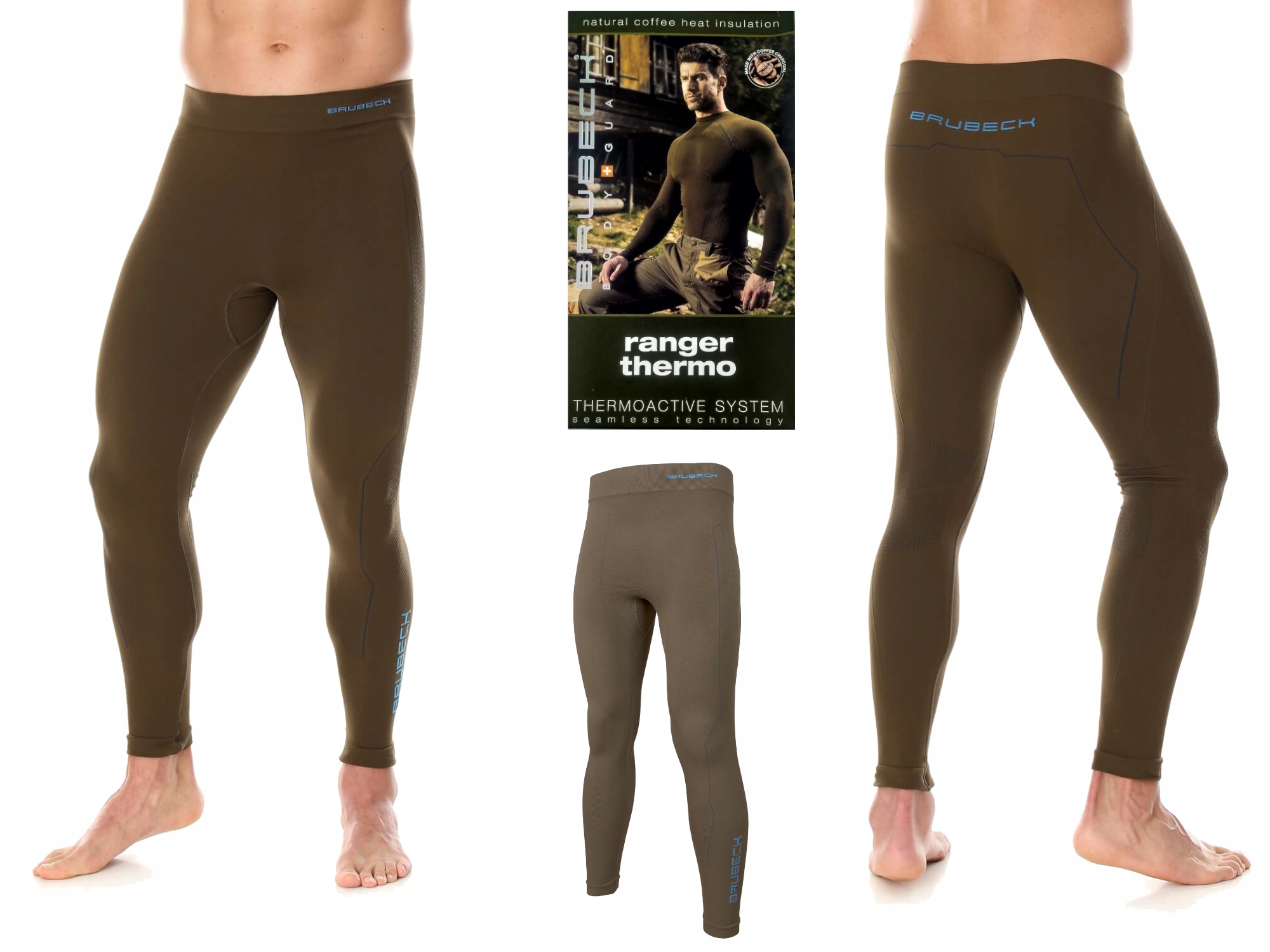 SPODNIE MĘSKIE BRUBECK RANGER THERMO LE12760 r. S