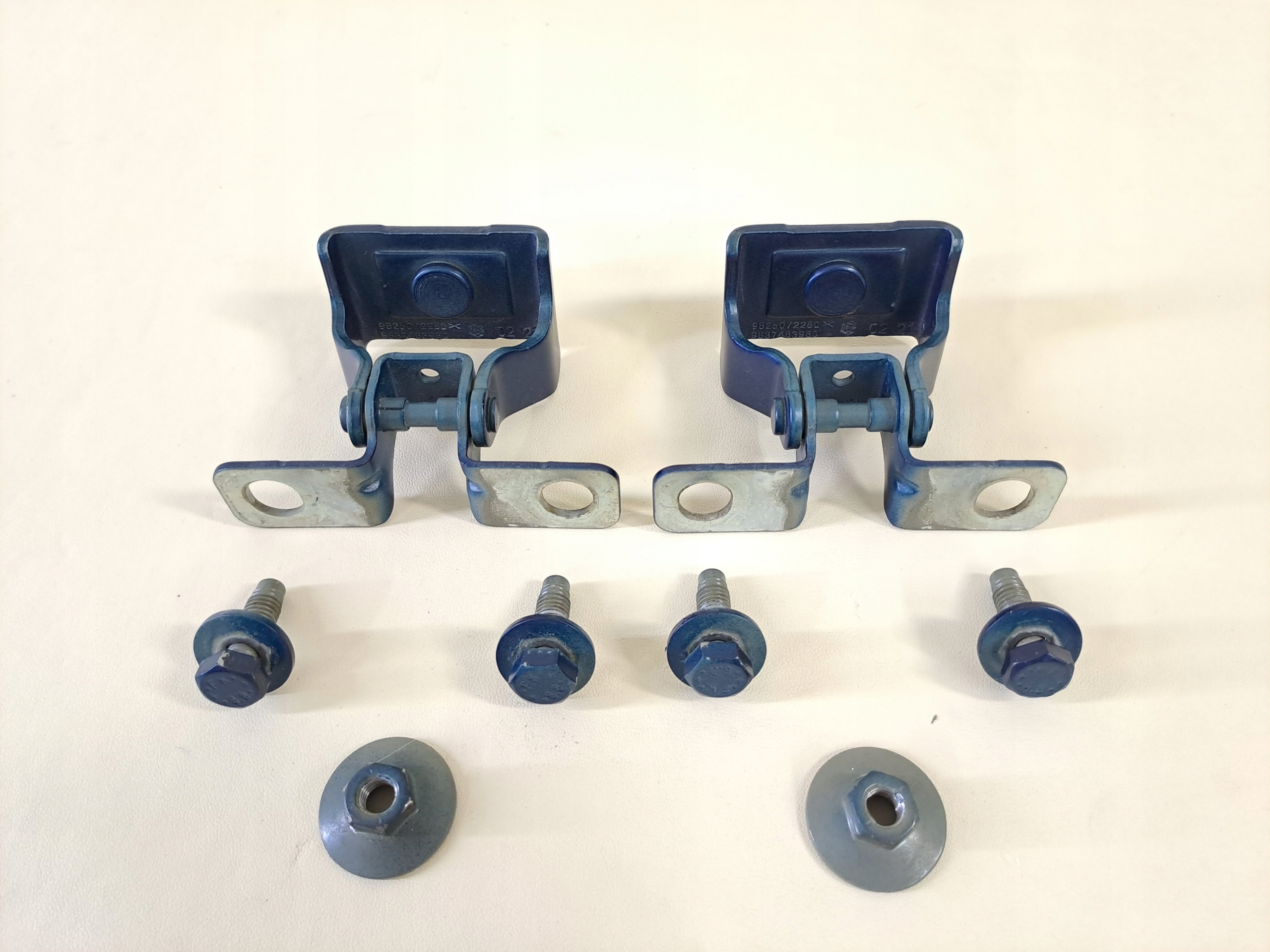 9825072280 - OPEL CORSA F 21 ПЕТЛІ ЗАДНІХ ДВЕРЕЙ БАГАЖНИКА EQX