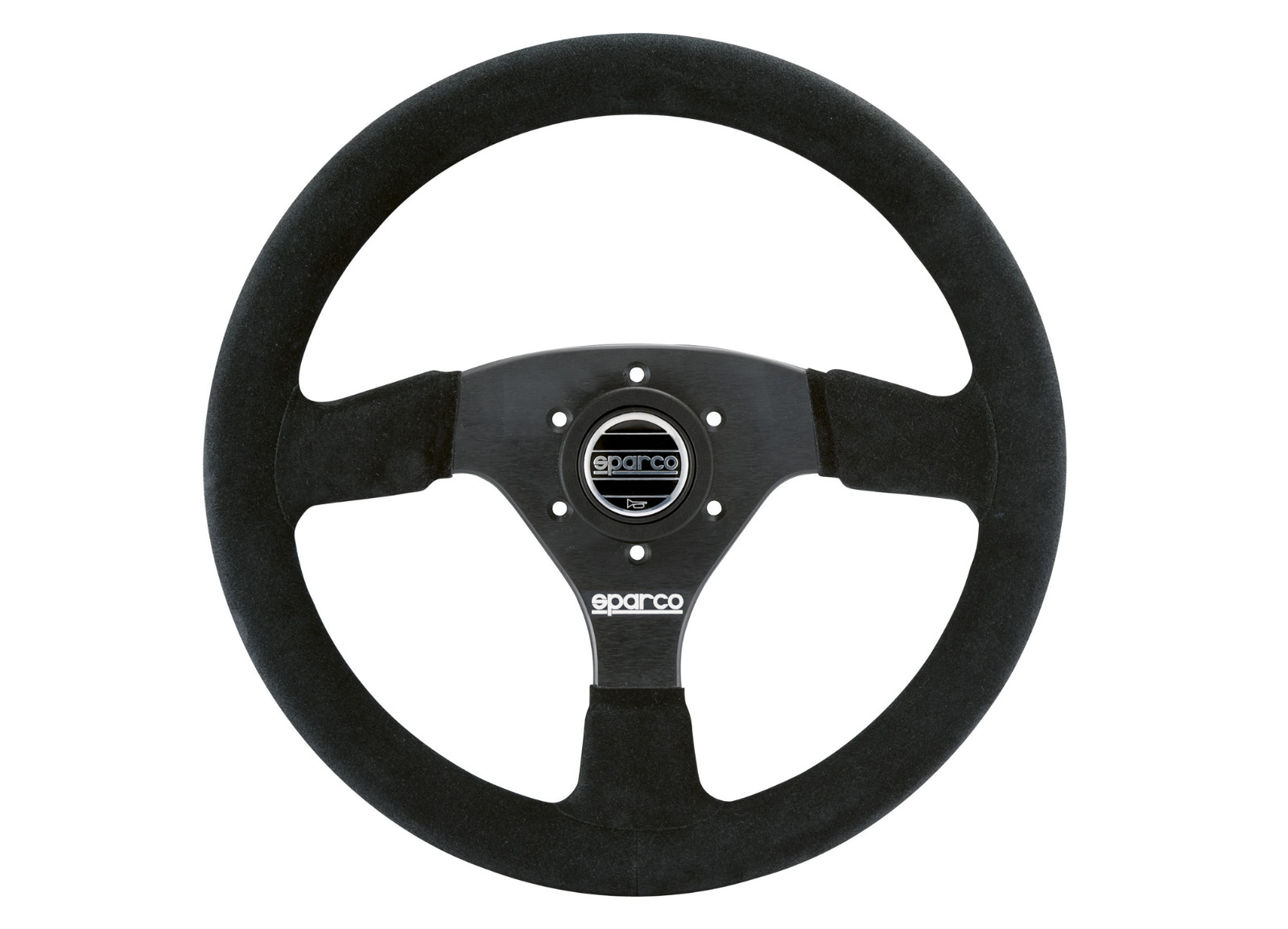 Sparco R323 semišový závodný volant 330 mm