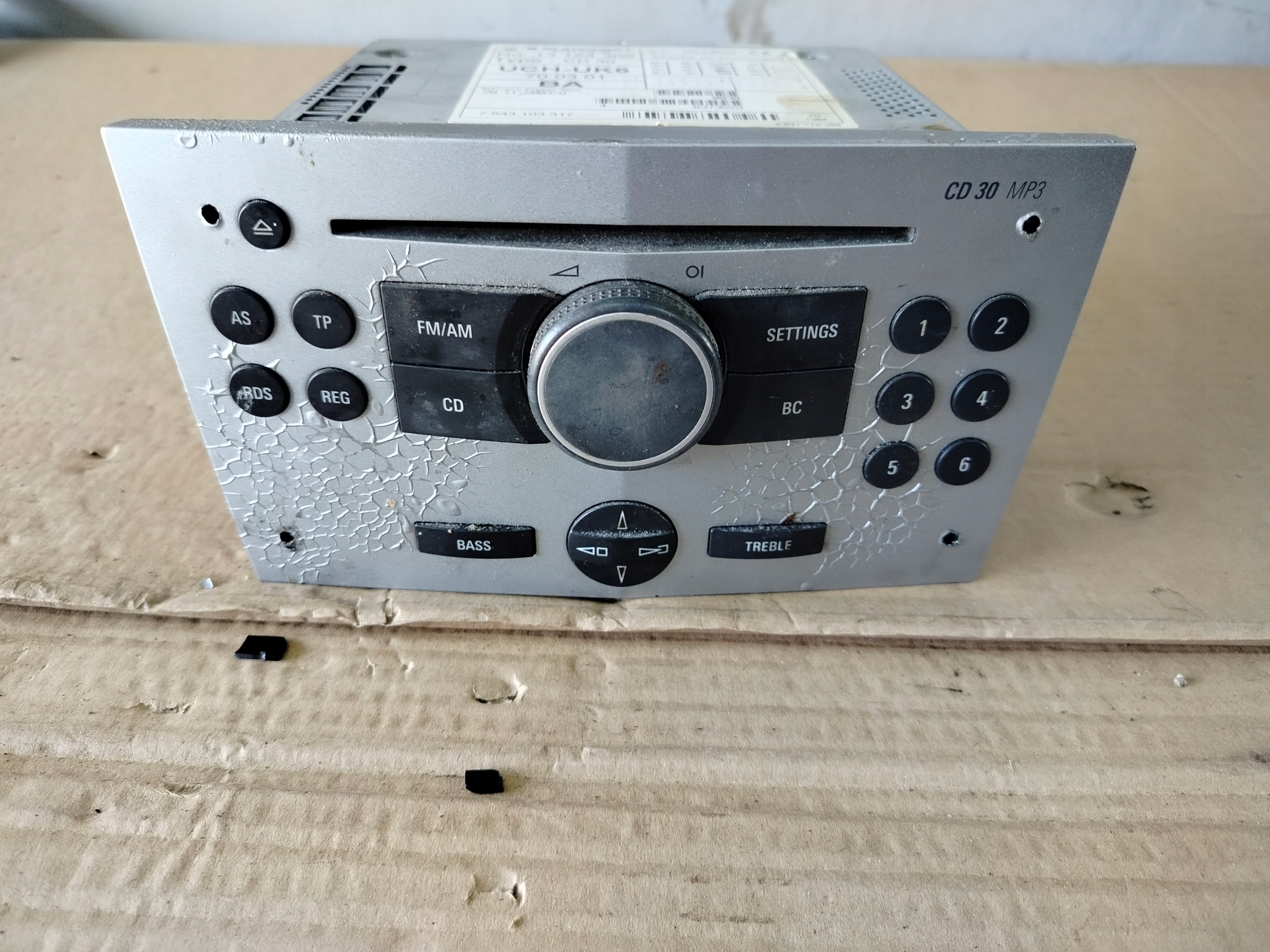 Radio CD Opel ASTRA H III 13154305BA