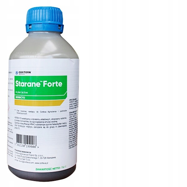Starane Forte 1L na chwasty w zbożu ozimym jarym przytulia jasnota