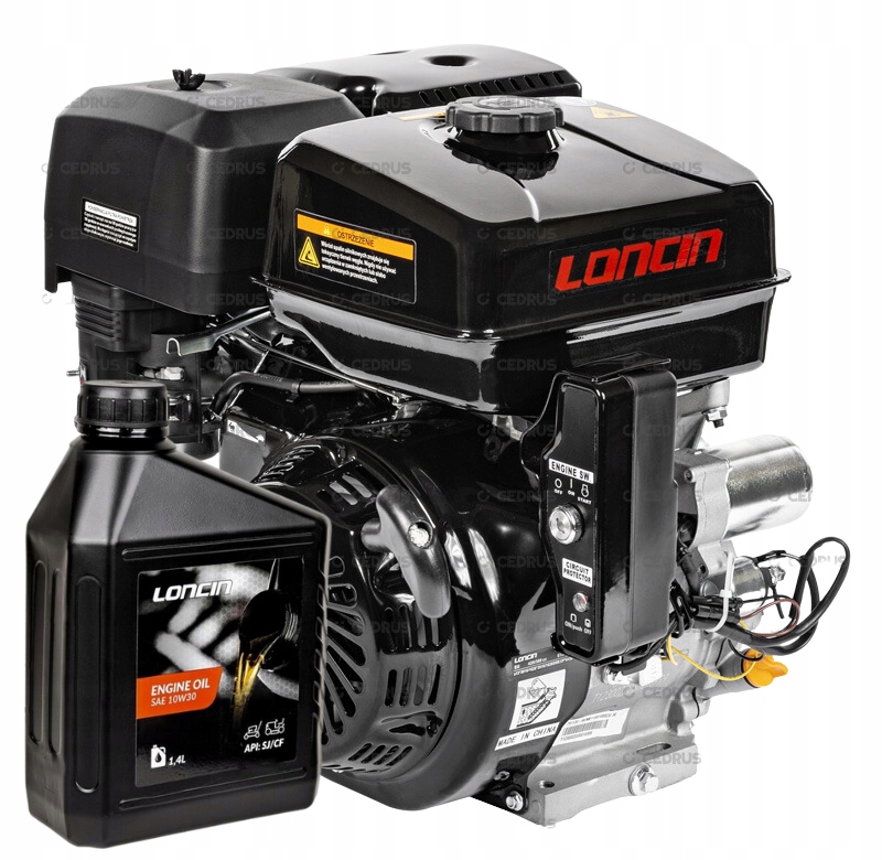 Silnik Loncin G420FD-A Typ A Elektryczny Rozruch Olej 420cm3