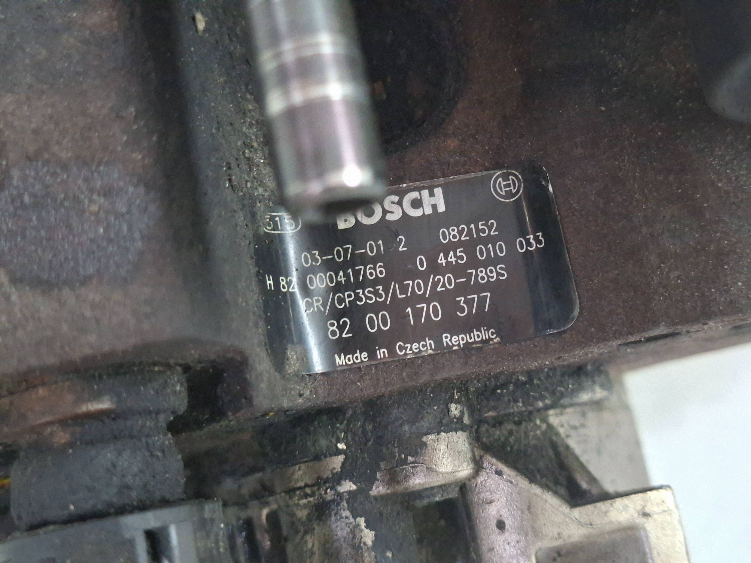 injection pump 0445010033 RENAULT MASTER II 2.5 DCI 2004