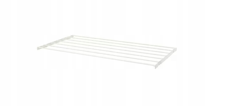 Levně Sušák Nástěnná S Držáky Ikea Boaxel 80x40 cm
