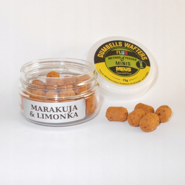 Dumbells fluo wafters 8mm marakuja & limonka minis