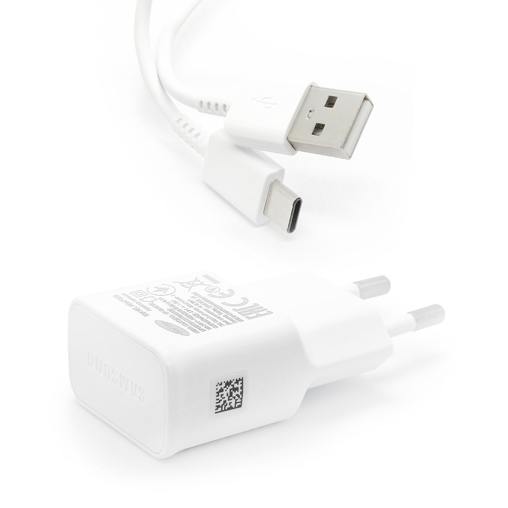 ORYGINALNA ŁADOWARKA SAMSUNG USB + ORYG DŁUGI KABEL USB-C OPTYMALNA KOMPLET
