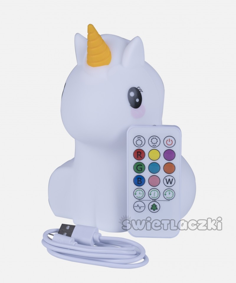 

Mes Med Lampka nocna Jednorożec Świetlaczek