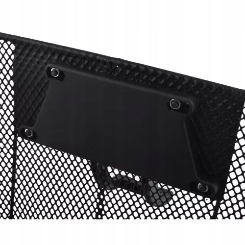 Koszyk metalowy na rower 23557 Kolor dominujący czarny