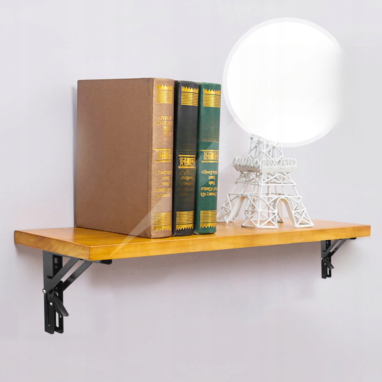 2 SZT. SKŁADANYCH WSPORNIKÓW PÓŁEK ZE STALI NIERDZEWNEJ Marka inna