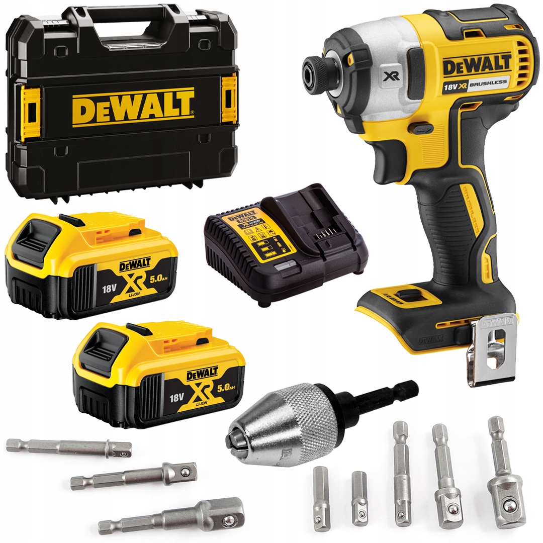 

Zakrętarka udarowa 205Nm DeWALT DCF887P2 akcesoria