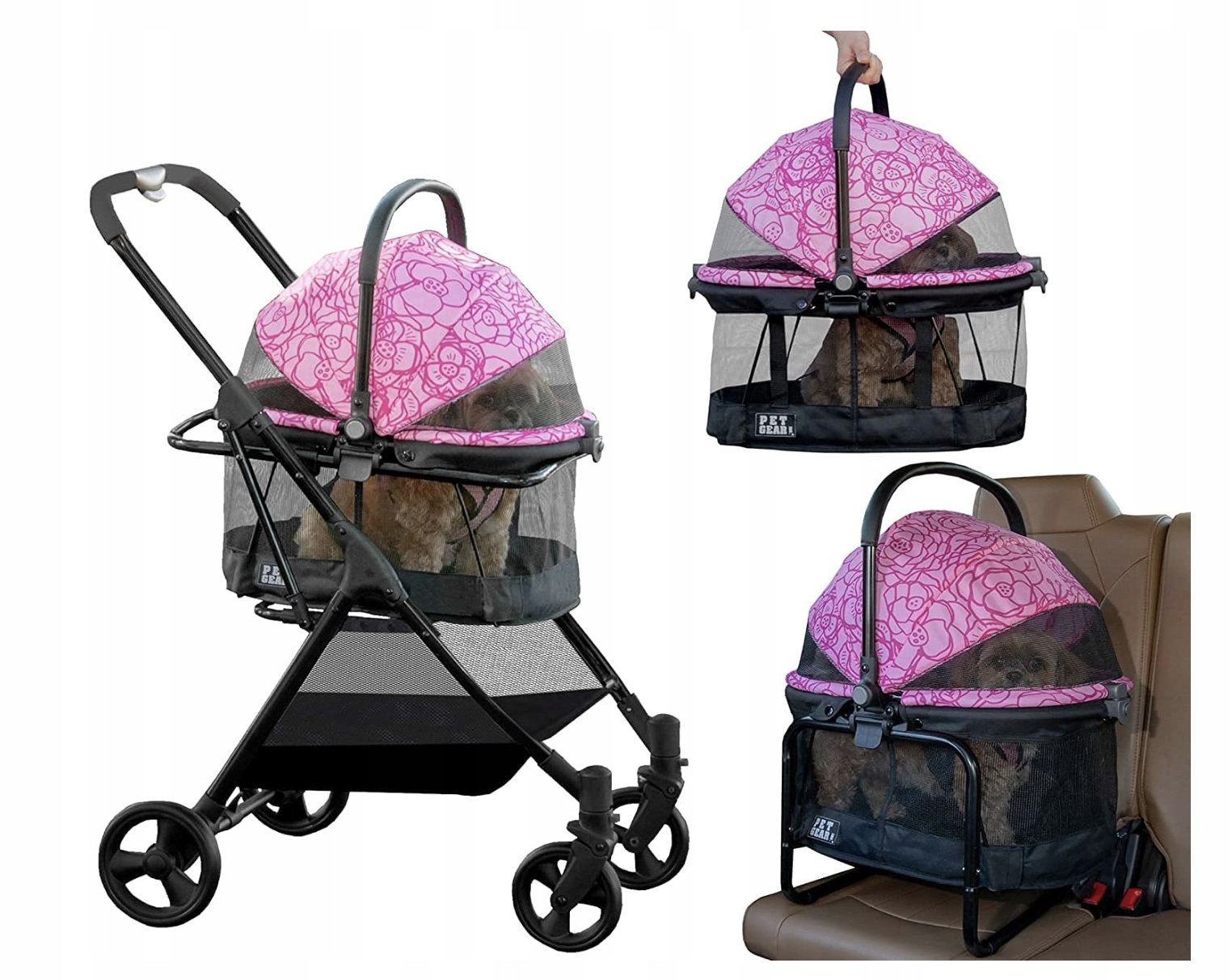 Pet Gear View 360 – Cestovní systém 3v1 pro domácí mazlíčky