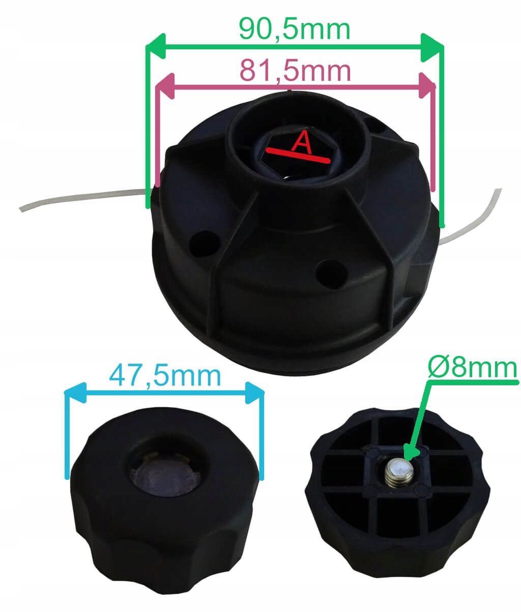 GŁOWICA ŻYŁKOWA KOSY EINHELL Typ głowica