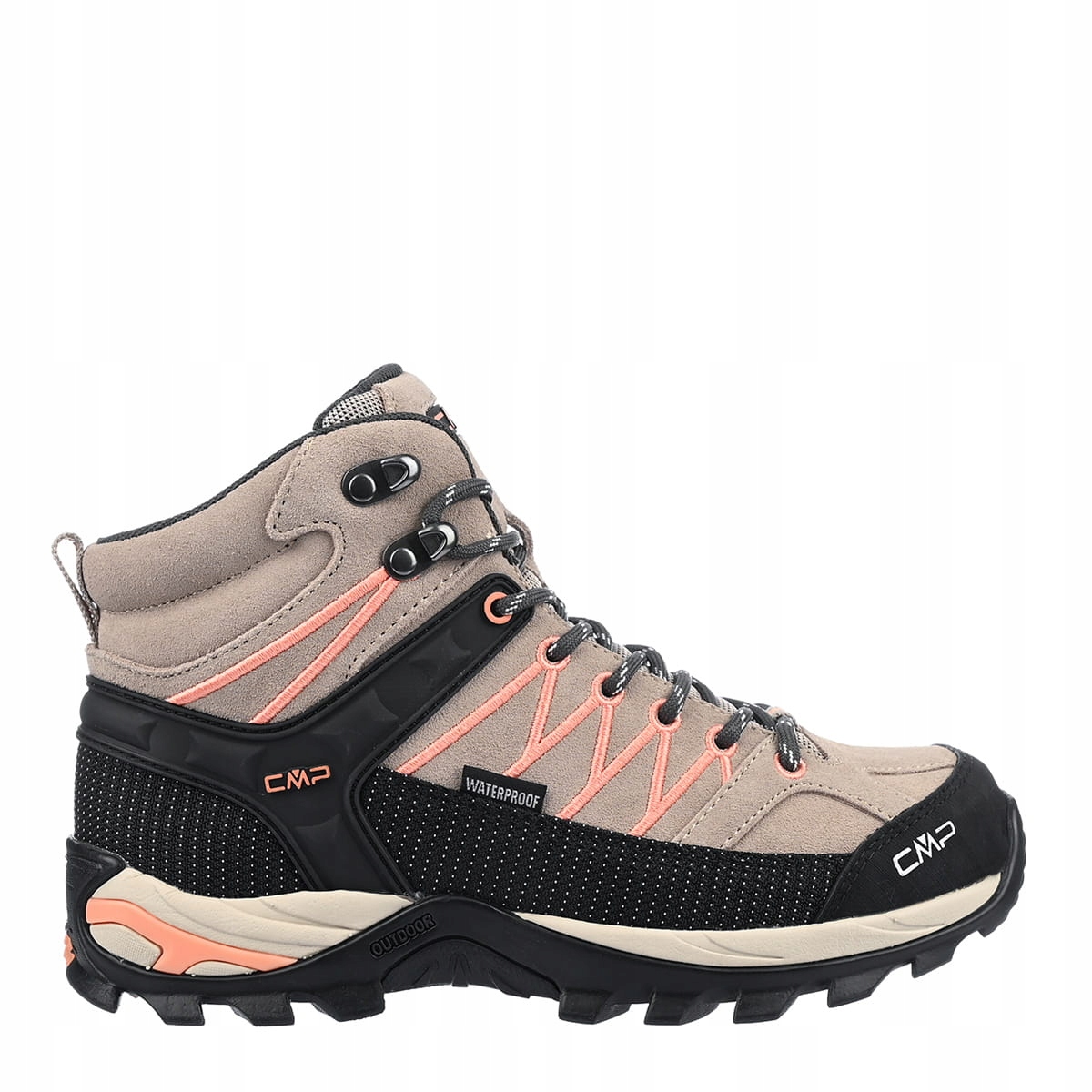 Dámské trekové boty Cmp Rigel MID 36, Béžová, Trekking