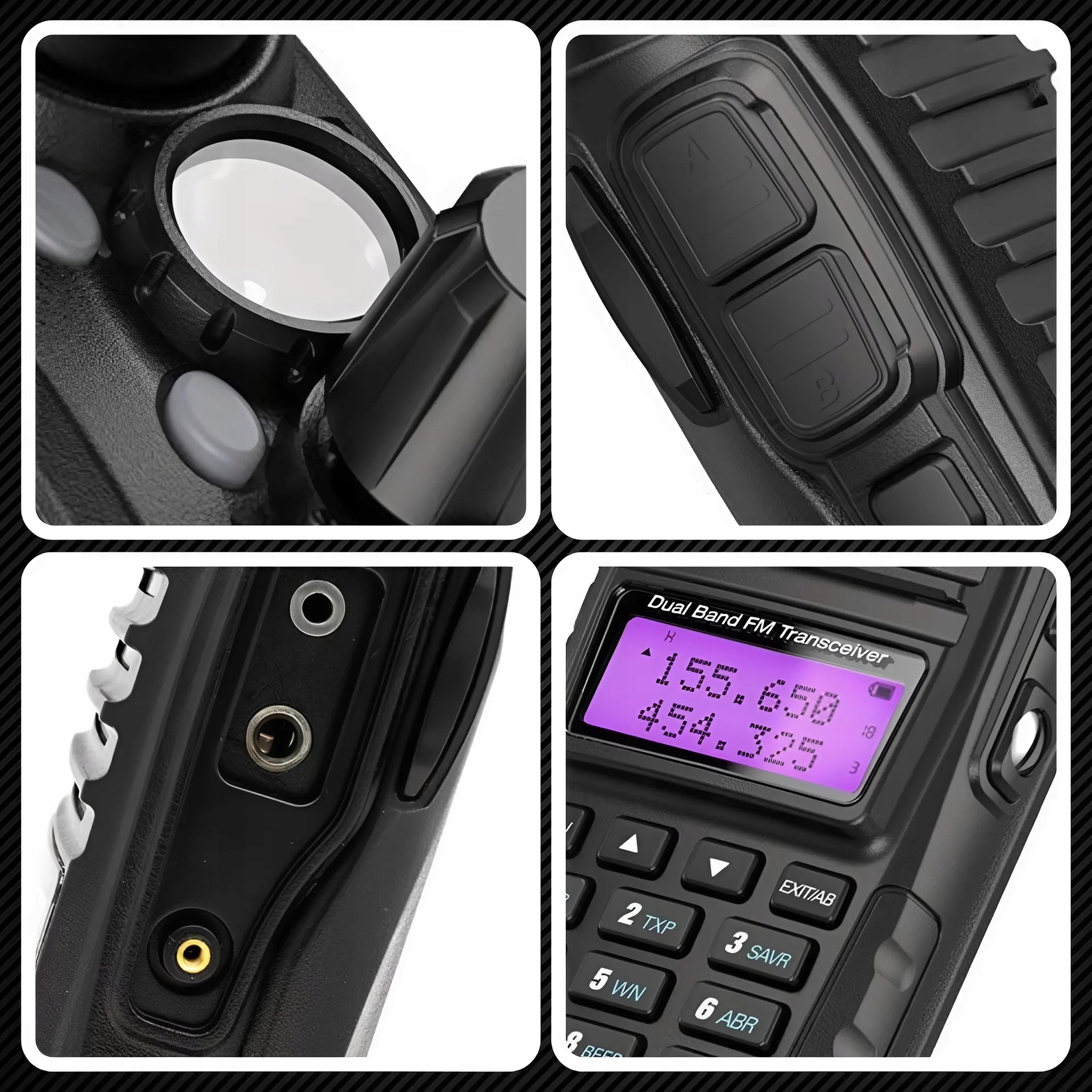 KRÓTKOFALÓWKA BAOFENG UV82 MK5 8W WALKIE TALKIE RADIOTELEFON SŁUCHAWKA Model UV-82 8W