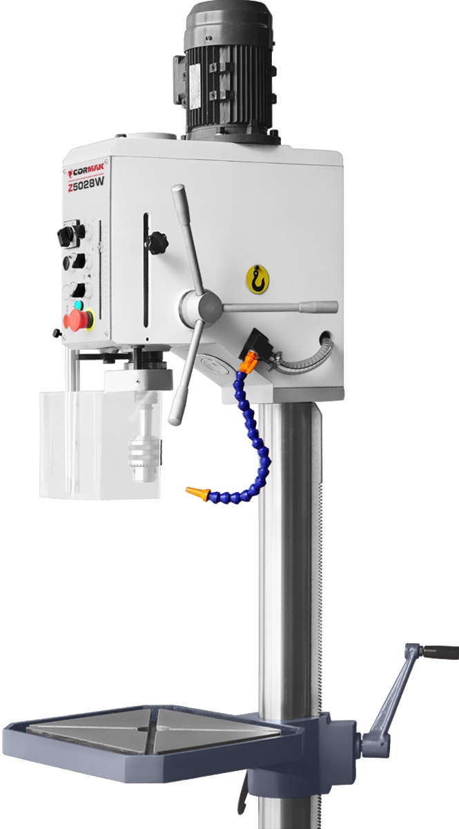 PRZEMYSŁOWA WIERTARKA KOLUMNOWA SŁUPOWA CORMAK Z5028W 1,1kW MK3 CHŁODZENIE Marka Cormak