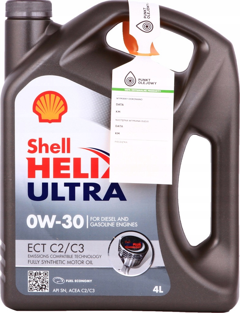 

Shell Helix Ultra Ect C2/C3 0W30 4L