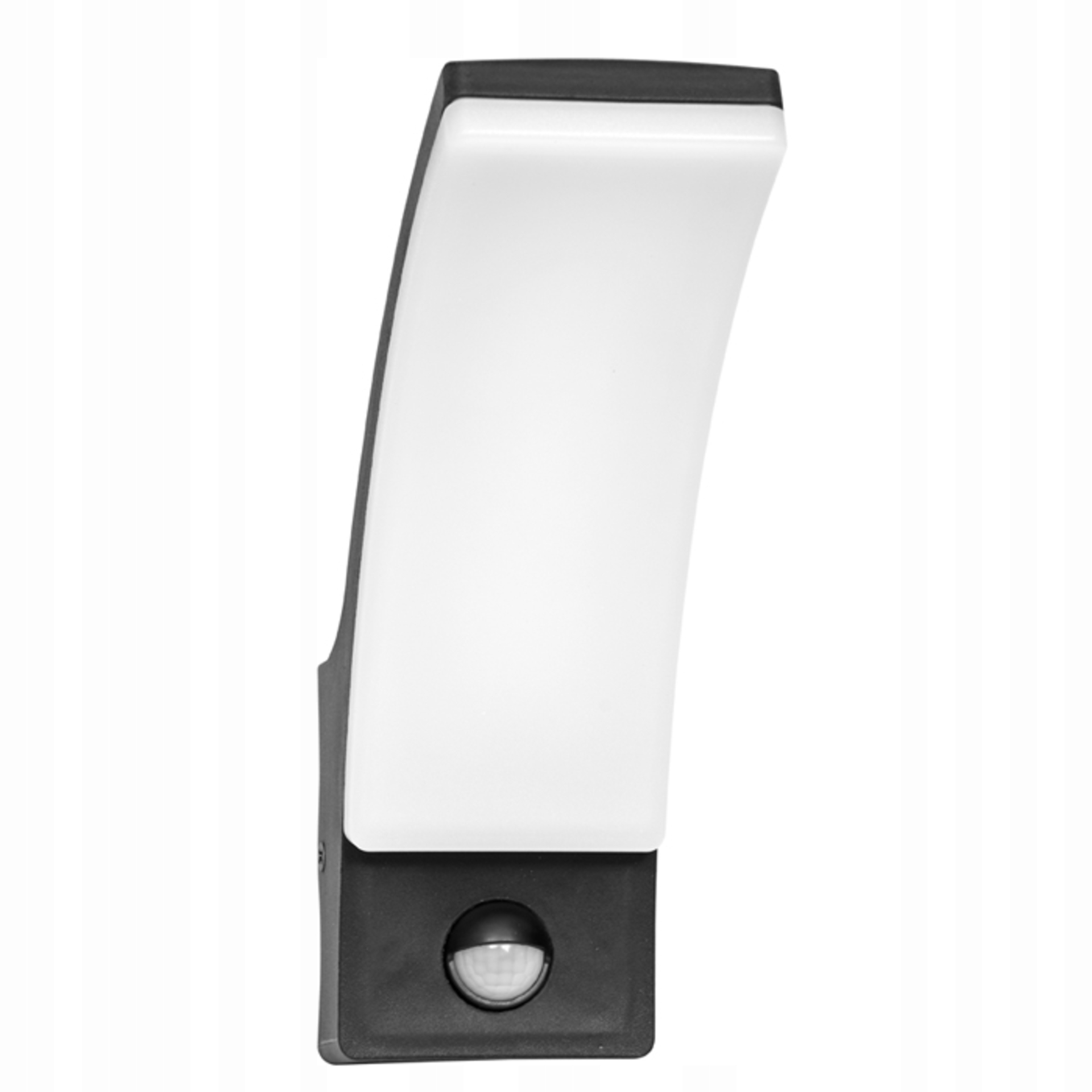 Ecolite Smd venkovní nástěnné svítidlo Pir 12W 1000lm 4000K IP44 černá ZLM7