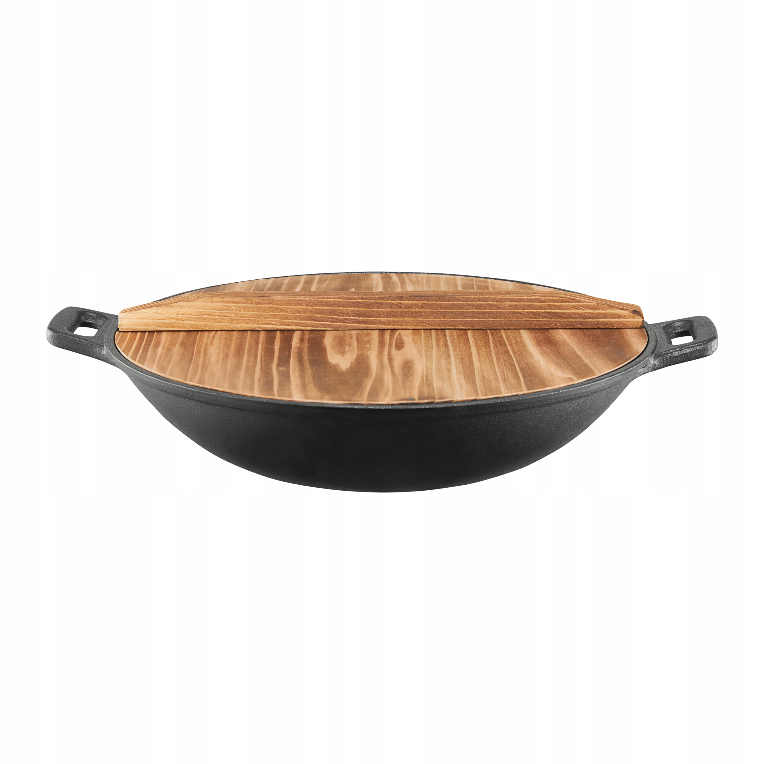 Żeliwny duży Wok do piekarnika na Grill Iron Ambition 32 cm