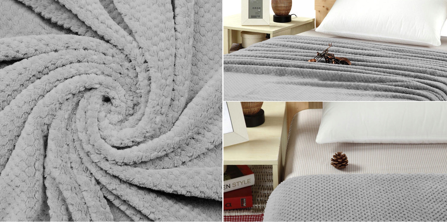 KOC NARZUTA Miękka DIAMOND PLED KAPA 200x220 Kolor Marka Tutumi