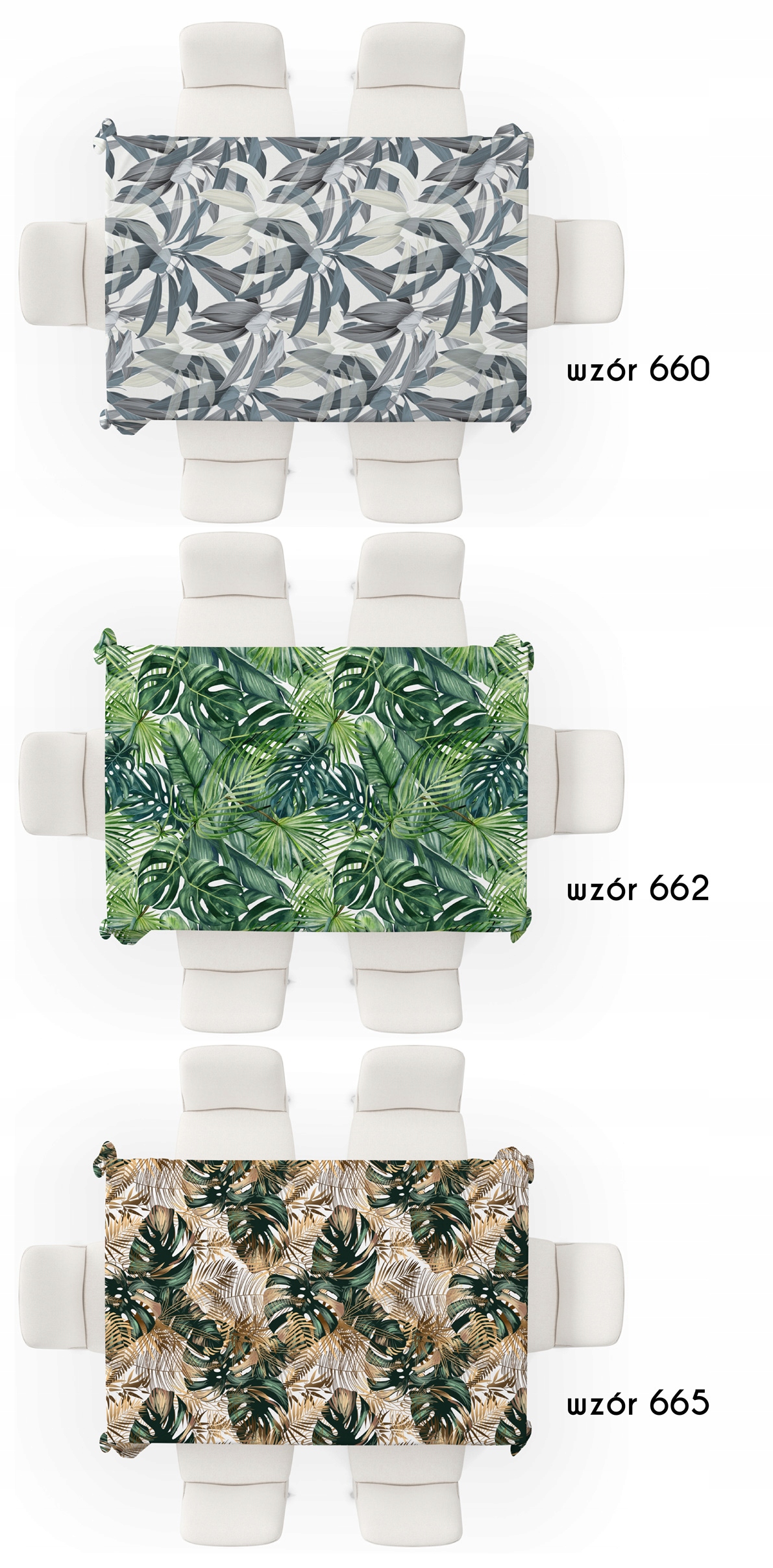 OBRUS PLAMOODPORNY 50 wzorów NA WYMIAR! co 20 cm Marka inna