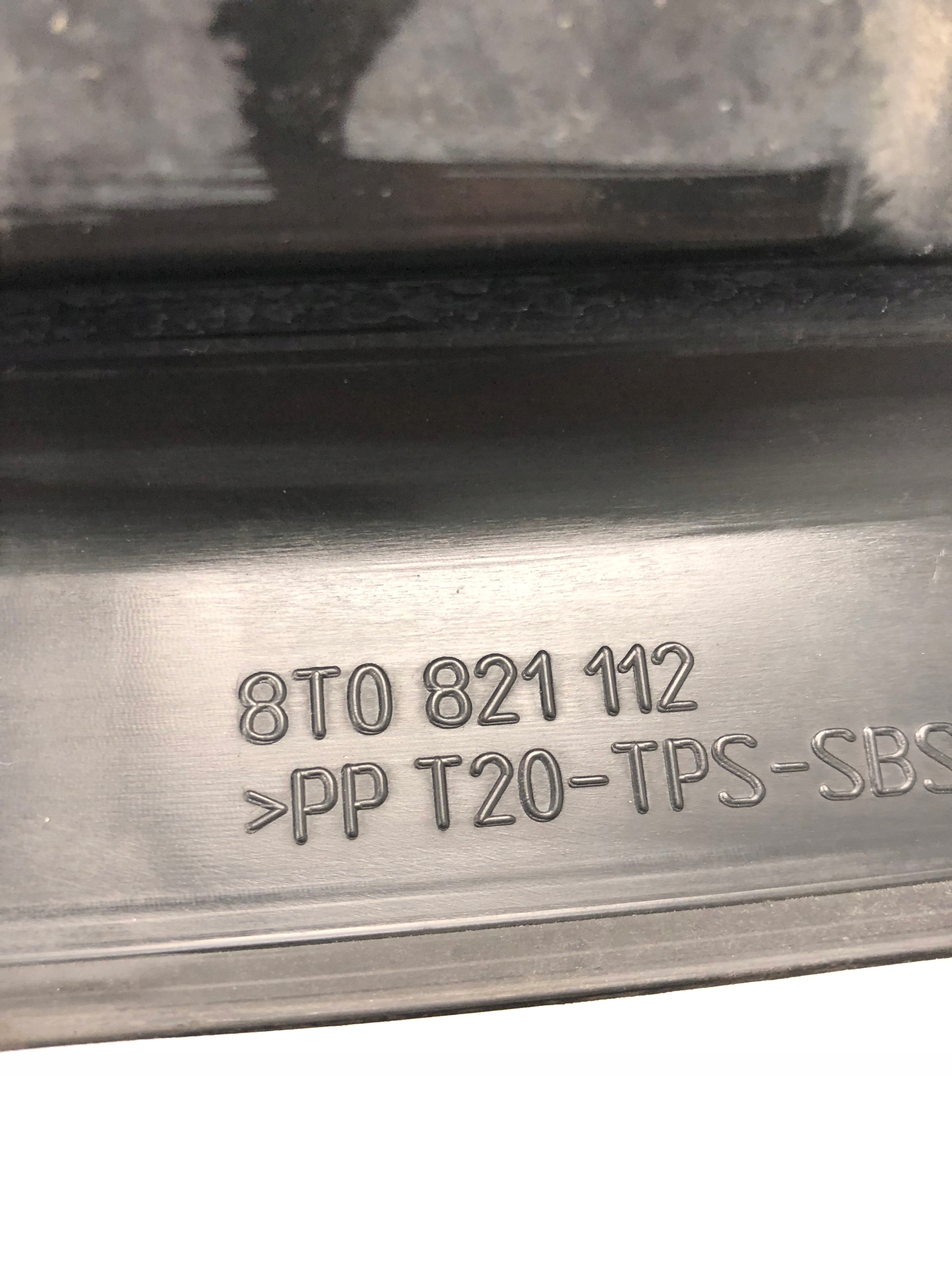 Insonorisation Aile Droit AUDI A5 8T0821112