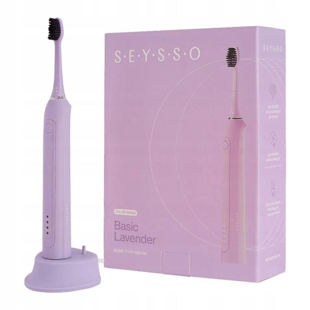Seysso Basic Lavender szczoteczka soniczna do zębów