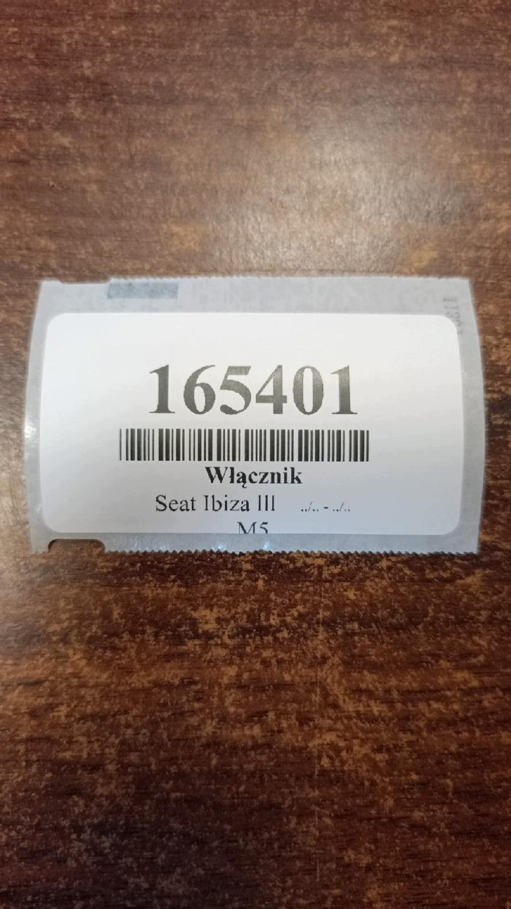 SEAT IBIZA III interruttore luci 6L1941531AD