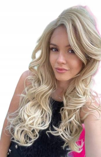 Dlouhá paruka bez ofiny Verona lace v barvě 14/88a blond mix 75 cm